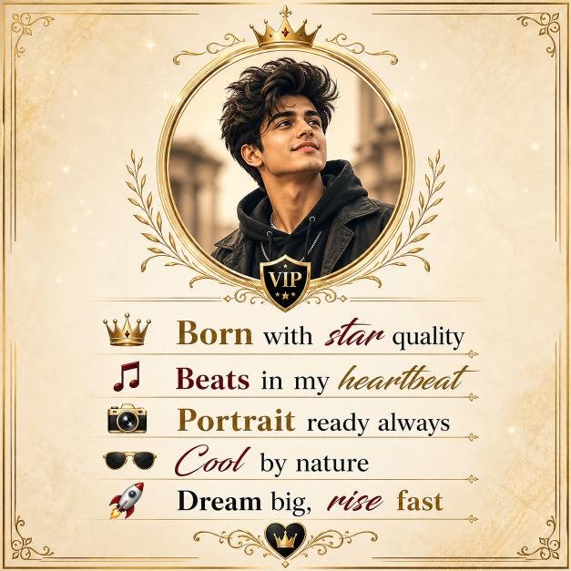 Best Instagram VIP Bio Stylish Font for Boys : Fancy & Attitude Styles
