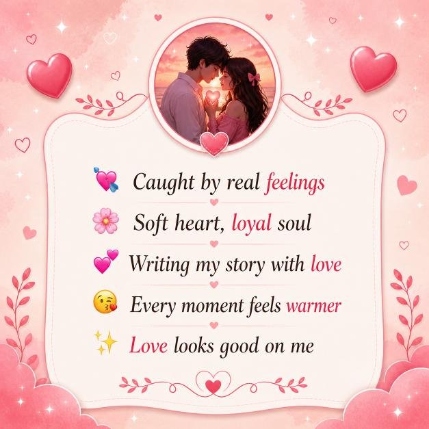 Love Bio For Instagram & Cute Couples Instagram Bio